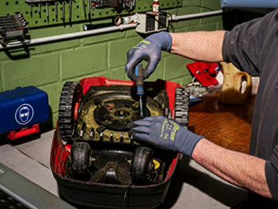 Inspektion Mähroboter