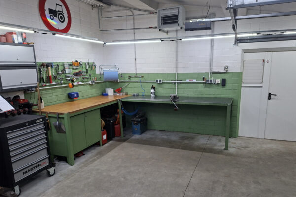 Mähroboter Werkstatt